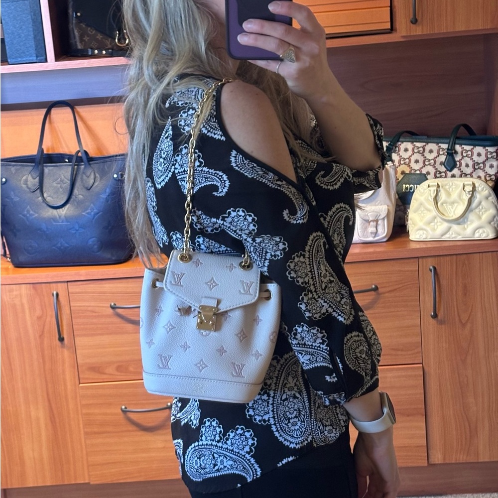New Louis Vuitton Nano Noe Backpack